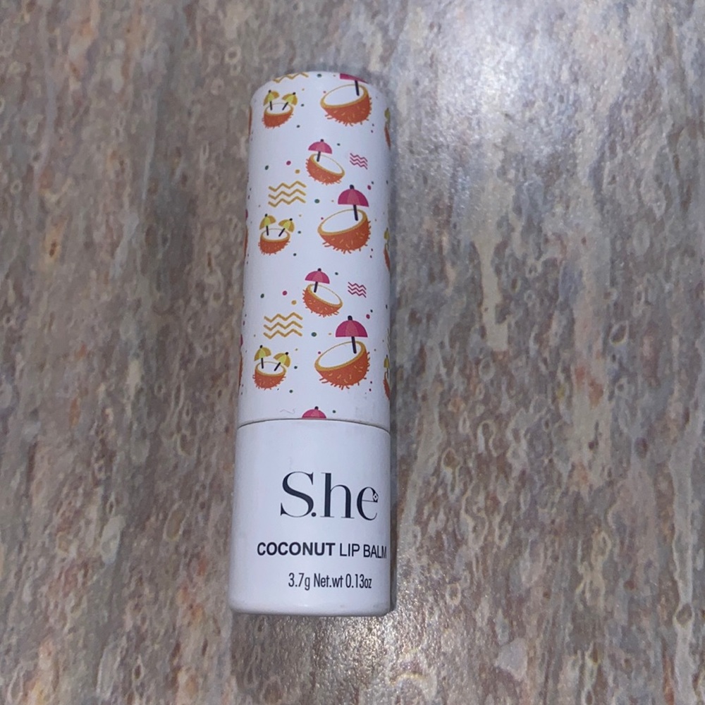 NEW coconut lip balm